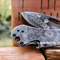 CRKT Bev-Edge Flipper Knife w/ Bottle Opener - Goonies Map - Fiber Laser Deep Engraved Knife - EDC - NIB - Image 3