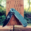 Ontario Rat 2 - Topographic Map - Deep Laser Engraved - OD Green G10 Scales - EDC Gear