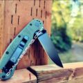 Ontario Rat 2 - Topographic Map - Deep Laser Engraved - OD Green G10 Scales - EDC Gear - Image 3