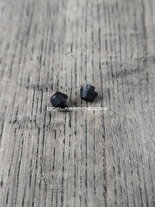 Demko AD 20.5 - TI Thumbstud - Black Finish - Flytanium Gear