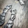 Skulls - Spyderco Dragonfly TI - Deep Laser Engraved Titanium Scales - Flytanium - EDC Gear - Image 3