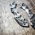 Skulls - Spyderco Dragonfly TI - Deep Laser Engraved Titanium Scales - Flytanium - EDC Gear - Image 2