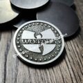 WU-TANG - Deep Laser Engraved Titanium Coin - Polished Finish