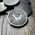 WU-TANG - Deep Laser Engraved Titanium Coin - Polished Finish - Image 2