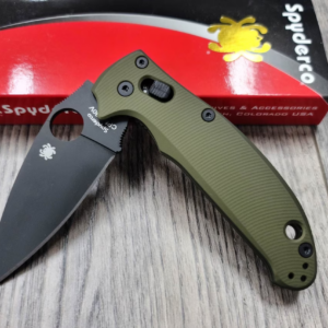 Spyderco Manix 2 – Agent Series – Cerakote OD Green - Linerless Scales *Knife NOT Included*