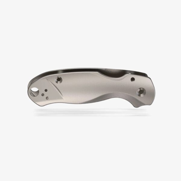 Spyderco PM3 Lotus - Titanium Scales - Bead Blasted - Flytanium Gear