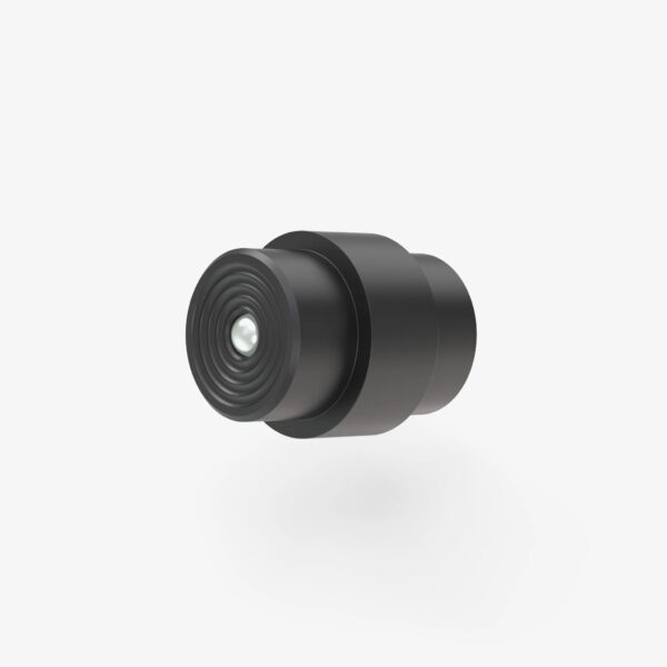 Spyderco Paramilitary 2 & Para 3 - GREEN Glow - Titanium Lanyard Hole Stopper - Black Finish - Flytanium Gear