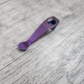 LynchNW Spyderco - Standard - Anodized Titanium - Deep Carry Pocket Clip - Ano Finish - Purple - Made In USA - Image 2