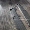 Benchmade Taggedout - Seigaiha Pattern - Japanese Waves - Engraved Titanium Knife Scales - Flytanium Gear - Image 3