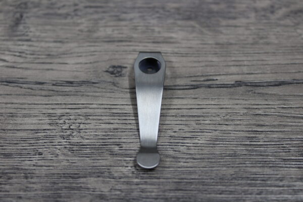 LynchNW Spyderco - Mythosaur Skull - Deep Laser Engraved Titanium - Deep Carry Pocket Clip - Blacksmith, Satin or Sandwashed Finish