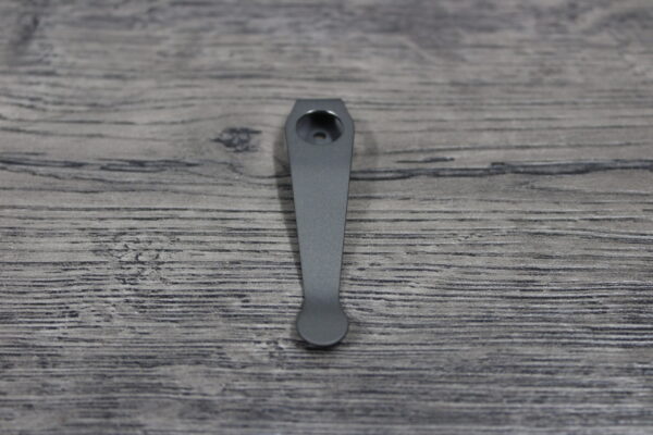 LynchNW Spyderco - Anchor - Deep Laser Engraved Titanium - Deep Carry Pocket Clip - Satin Finish