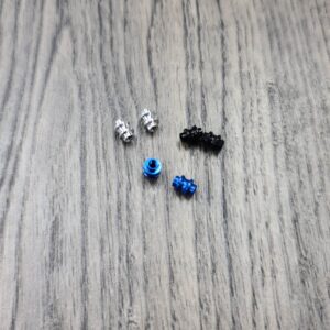 Benchmade Bugout 535 - Aluminum Barrel Spacers - 3 Color Options - Blue - Black - Silver - EDC Gear