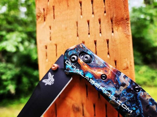 Benchmade 940 Osborne - Shipwreck Patina - Copper Scales - EDC Gear *Scales Only*