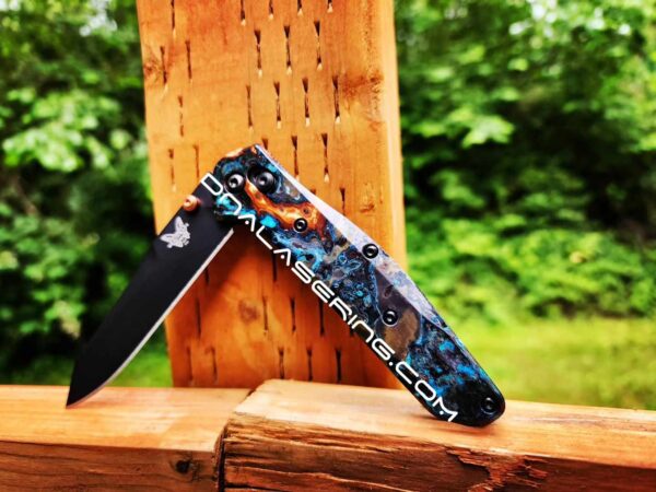 Benchmade 940 Osborne - Shipwreck Patina - Copper Scales - EDC Gear *Scales Only*