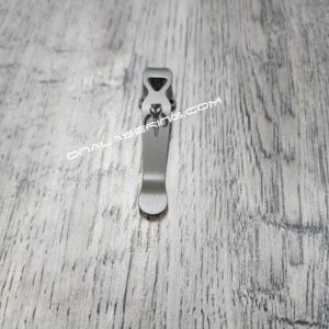 LynchNW Benchmade - Mythosaur Skull - Engraved Titanium - Deep Carry Pocket Knife Clip - Blacksmith, Sandwashed or Satin Finish - MADE IN USA