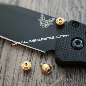Benchmade Knives Brass Thumbstud Kit - Bugout - 940 - 945 - Griptilian - EDC Gear