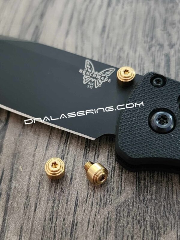 Benchmade Knives Brass Thumbstud Kit - Bugout - 940 - 945 - Griptilian - EDC Gear