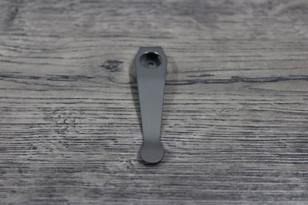 LynchNW Spyderco - Fuck Off - Deep Laser Engraved Titanium - Deep Carry Pocket Clip - Blacksmith, Sandwash or Satin Finish