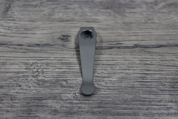 LynchNW Spyderco - "Spydie Logo" - Deep Laser Engraved Titanium - Deep Carry Pocket Clip - Blacksmith, Sandwash or Satin Finish