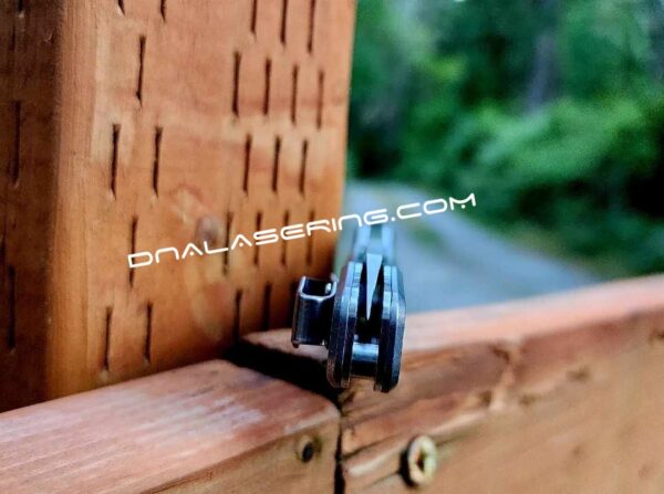 Spyderco Smock - Titanium Scales - LynchNW Deep Carry Pocket Clip - EDC Complete Knife