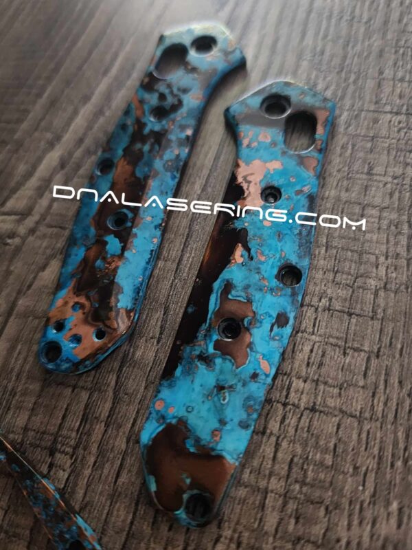 Shipwreck Patina - Benchmade 945 MINI Osborne - Copper Scales - Flytanium Gear