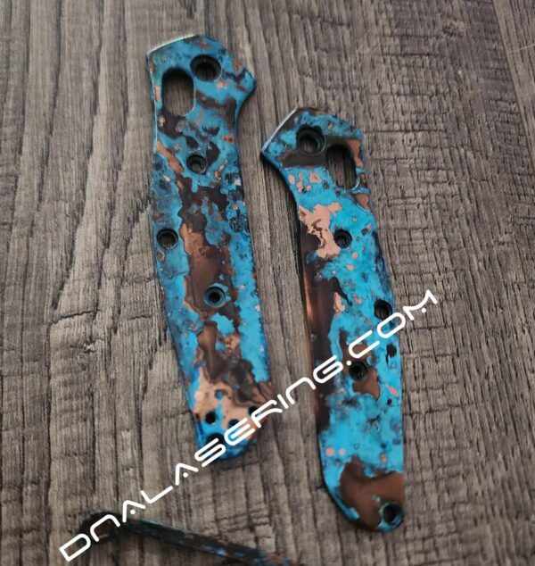 Shipwreck Patina - Benchmade 945 MINI Osborne - Copper Scales - Flytanium Gear