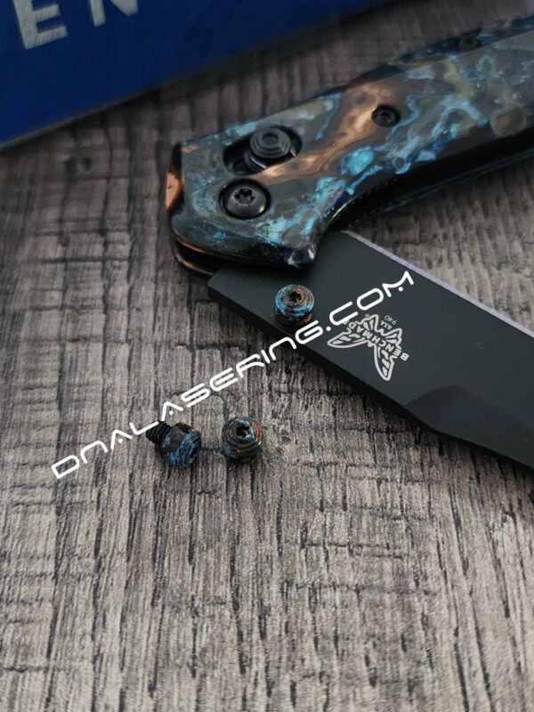 Benchmade Knives Copper Thumbstud Kit - Shipwreck Patina Finish - Bugout - 940 - 945 - Griptilian - EDC Gear