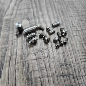 Spyderco Smock - Replacement Hardware Screw Set - Titanium - EDC Gear