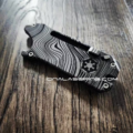 Beskar Ingot - Fiber Laser Engraved Otacle Pro - Titanium Pocket Utility Tool - Comes with Pocket Clip and Blade - EDC Gear