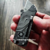 Beskar Ingot - Fiber Laser Engraved Otacle Pro - Titanium Pocket Utility Tool - Comes with Pocket Clip and Blade - EDC Gear