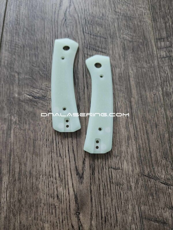 Natural Jade G-10 Moonlight Scales for Knafs Lander - Flytanium Gear - EDC