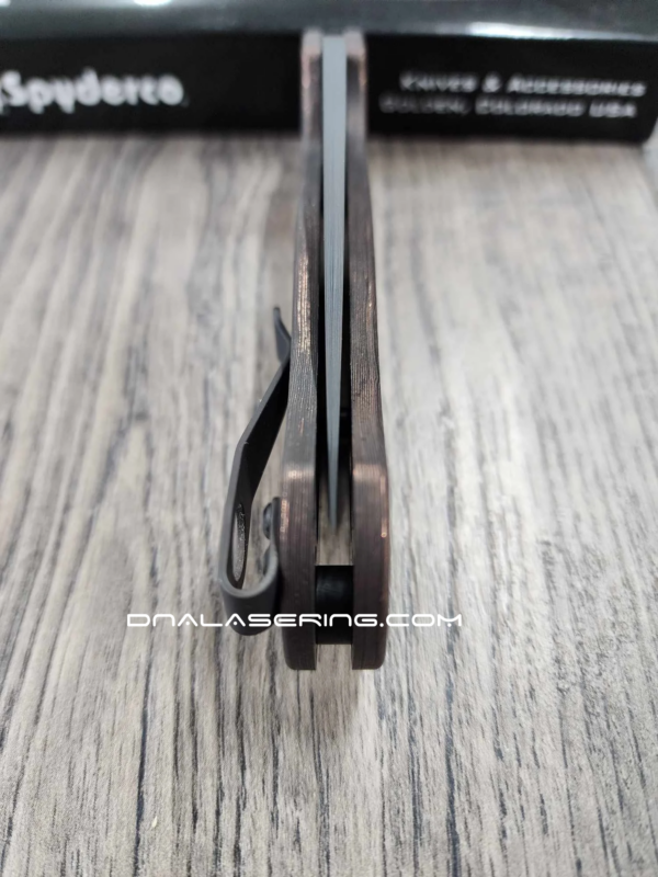 Spyderco PM2 Custom - Carbon Fiber and Copper Scales - Paramilitary 2 Knife Scales – EDC Gear - Optional Hardware & Knife Install