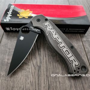 Spyderco PM2 Lotus Scales - G10 - Blue, Black, Red, & Orange Color Options - Flytanium Gear
