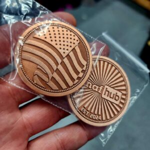 Knaf hub - 2024 Copper Coin