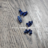 Spyderco Bodacious - Replacement Hardware Screw Set - Titanium - Blue Ano Finish - EDC Gear