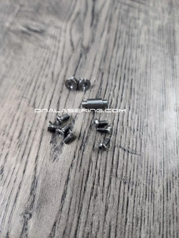 Spyderco Bodacious - Replacement Hardware Screw Set - Titanium - Satin Finish - EDC Gear