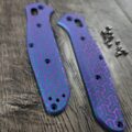 Benchmade 940 Osborne - Geometric Trio Anodized - Laser Engraved Titanium Scales - EDC Gear *Scales Only* - Image 6