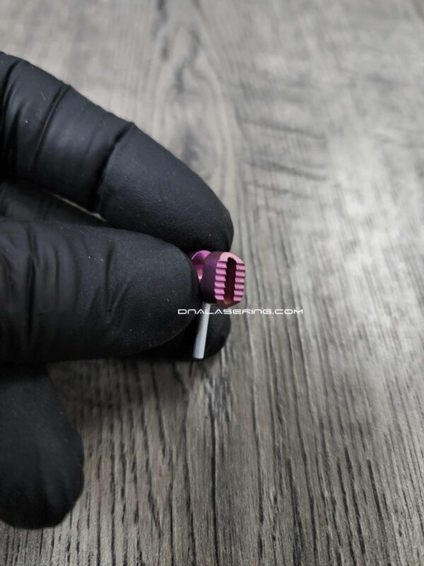 Spyderco Manix 2 - Slotted Titanium Ball Cage Lock - Anodized Titanium - 5 Colors - Flytanium EDC Gear