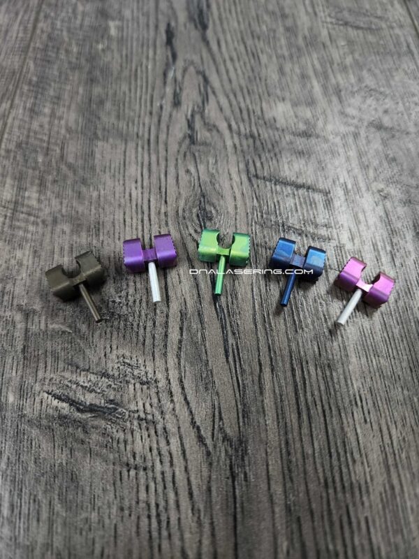 Spyderco Manix 2 - Slotted Titanium Ball Cage Lock - Anodized Titanium - 5 Colors - Flytanium EDC Gear