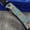 Chaves Redencion Street - Shipwreck Patina - Goonies Map Laser Engraved Copper Scales - Complete Knife - Black Elmax Blade - New In Box