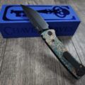Chaves Redencion Street - Shipwreck Patina - Goonies Map Laser Engraved Copper Scales - Complete Knife - Black Elmax Blade - New In Box - Image 4