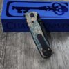 Chaves Redencion Street - Shipwreck Patina - Goonies Map Laser Engraved Copper Scales - Complete Knife - Black Elmax Blade - New In Box