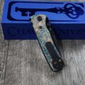 Chaves Redencion Street - Shipwreck Patina - Goonies Map Laser Engraved Copper Scales - Complete Knife - Black Elmax Blade - New In Box - Image 5