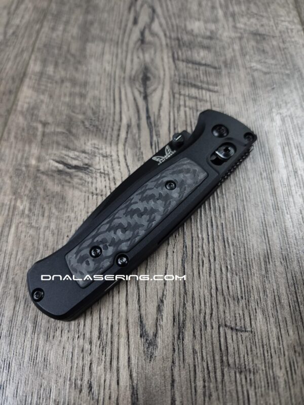 Benchmade Bugout Modulator Black Aluminum Scales - 9 Inlay Options - Bugout 535 - Flytanium Gear *Scales/Handles Only*