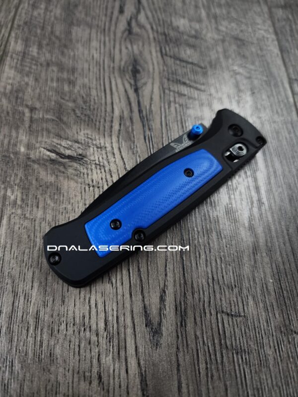 Benchmade Bugout Modulator Black Aluminum Scales - 9 Inlay Options - Bugout 535 - Flytanium Gear *Scales/Handles Only*