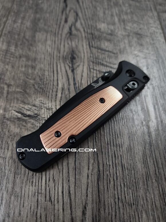 Benchmade Bugout Modulator Black Aluminum Scales - 9 Inlay Options - Bugout 535 - Flytanium Gear *Scales/Handles Only* - Image 7