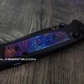 Benchmade Bugout Modulator Black Aluminum Scales - 9 Inlay Options - Bugout 535 - Flytanium Gear *Scales/Handles Only* - Image 4