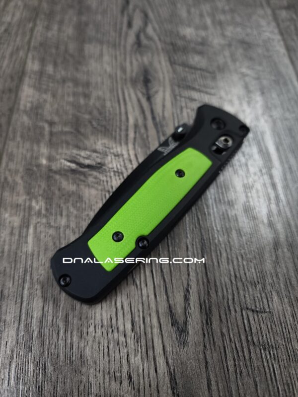 Benchmade Bugout Modulator Black Aluminum Scales - 9 Inlay Options - Bugout 535 - Flytanium Gear *Scales/Handles Only*