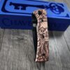 Chaves Redencion 229 - Davy Jones - Relief Engraved Copper Scales - Knife Install Optional - 4 Blade Styles - New In Box