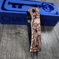Chaves Redencion 229 - Davy Jones - Relief Engraved Copper Scales - Knife Install Optional - 4 Blade Styles - New In Box - Image 2